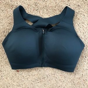Lululemon Enlite Front-Zip Bra High Support Teal